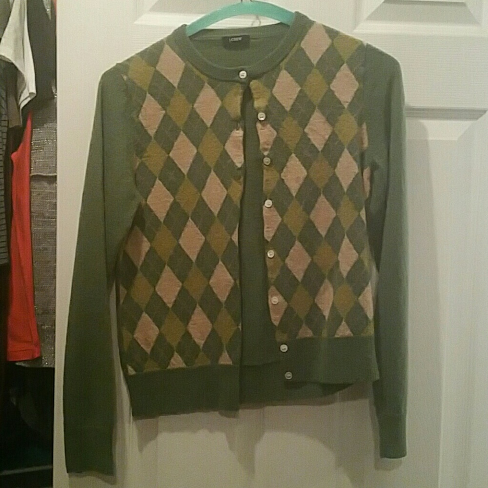 J. Crew button down sweater